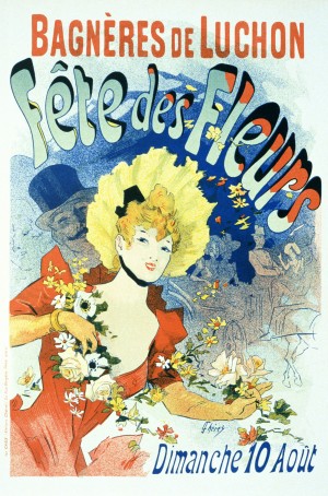 Fete des fleurs poster